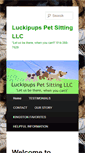 Mobile Screenshot of luckipups.com